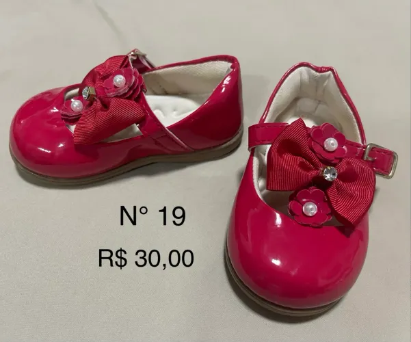 Sapato vermelho