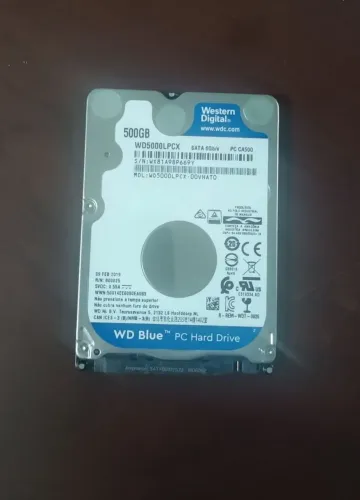 Hd para notebook 500Gb - Entrega grátis