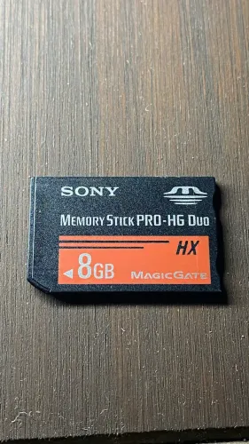 memory stick pro hg duo 8gb - cartão de memória Sony 