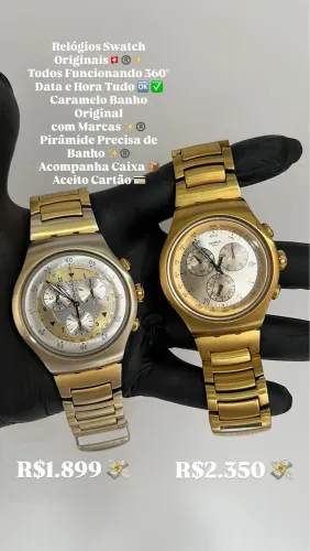 Swatch diversos modelos