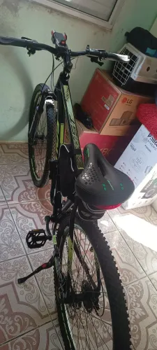 Bicicleta aro 29 alumínio south cambio chimano e rapid fire Shimano catraca chimano