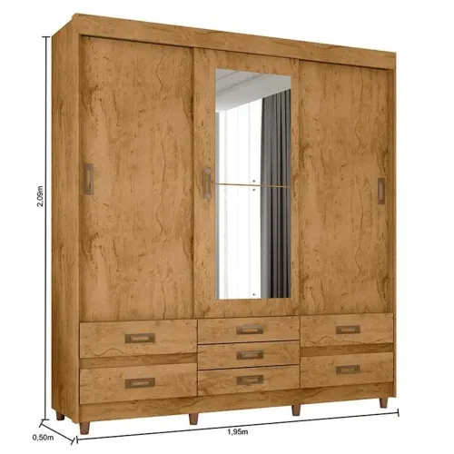 Guarda Roupa Casal Flex - Novo