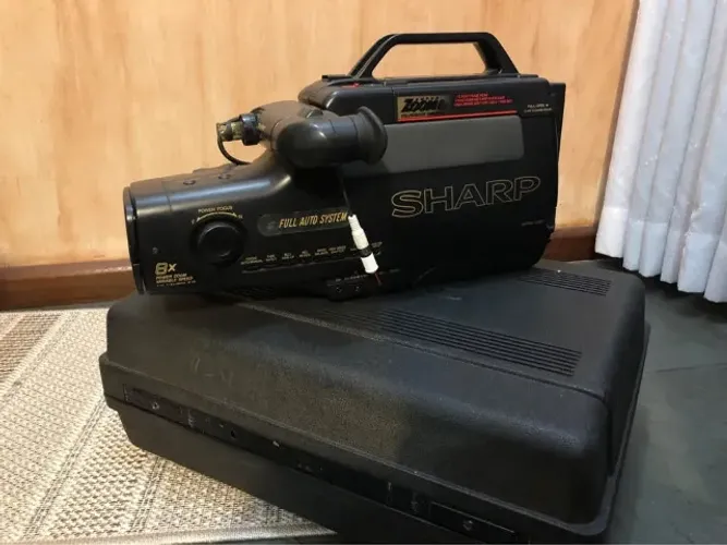 Filmadora VHS Sharp