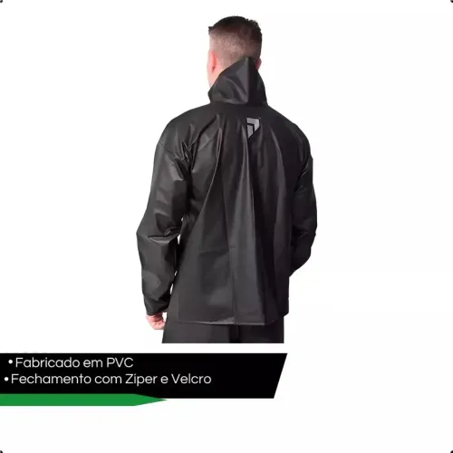 Capa de chuva pioneira 