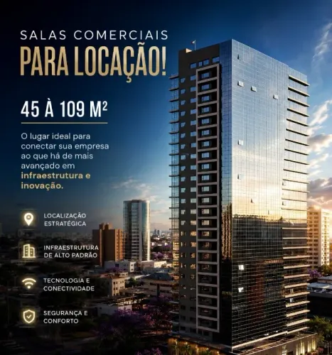 Salas comerciais no Phenom Parque Empresarial