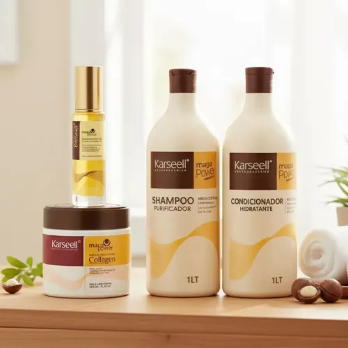 Kit profissional Karseell completo - Resultado de salão na sua casa<br>