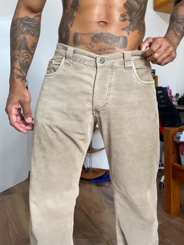 Calça Side Walker cotelê 42
