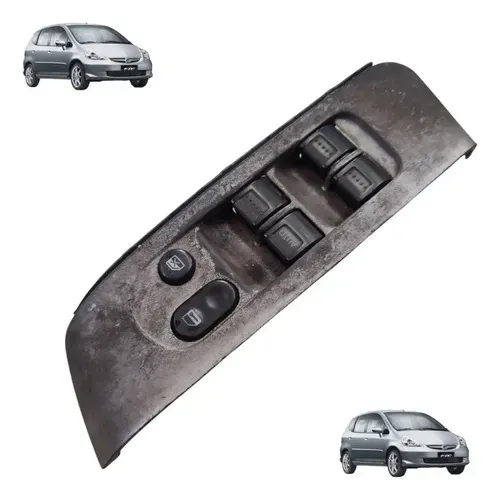 Botão Comando Vidro Elétrico Motorista Honda Fit 2003 A 2008