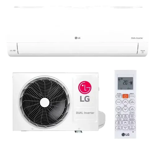 Ar cond.split LG Dual inverter 9000 btus usado