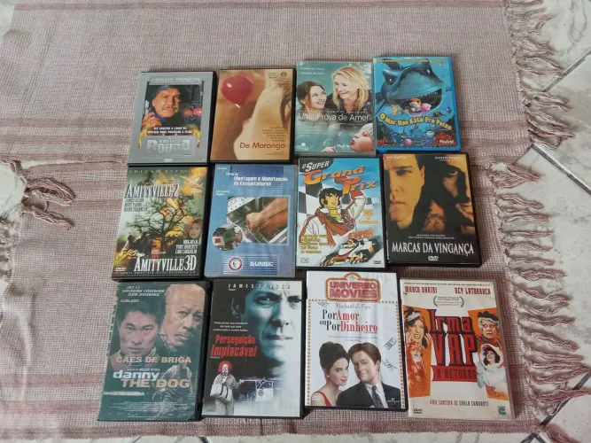 Dvd original diversos gêneros
