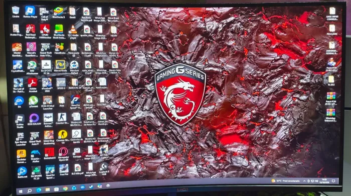 Monitor Mancer Tela curva 27 240hz