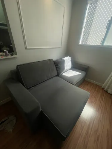 Sofá retrátil 3 lugares tok stok