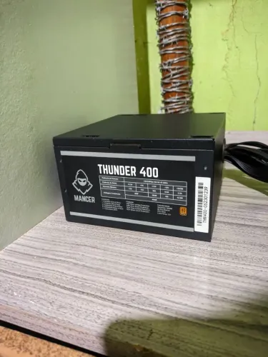 Fonte Mancer Thunder 400W 80 Plus Bronze ? Original + Caixa