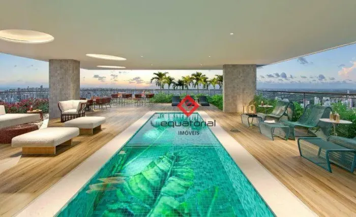Flora - Apartamento com 4 Suítes à Venda, 205 m² por R$ 3.236.900 - Cocó - Fortaleza/CE