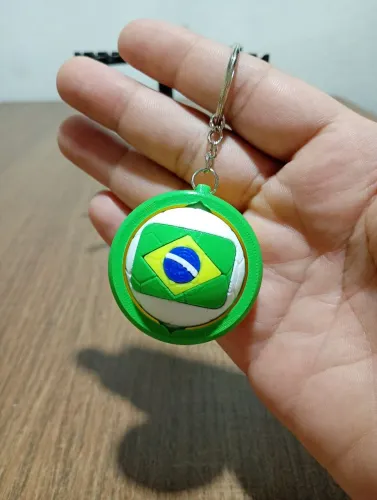 Chaveiro Giratório do Brasil