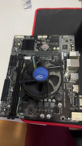 Placa mãe e processador