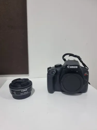Canon EOS Rebel T100 + Lente 24mm f/2.8 STM + Bolsa Original