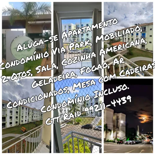 Aluga-se Apartamento Condomínio Via Park Excelente Apartamento em Condomínio Fechado