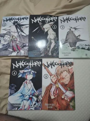 Mangá Nekogahara - Coleção Completa Vol. 1 ao 5 - JBC