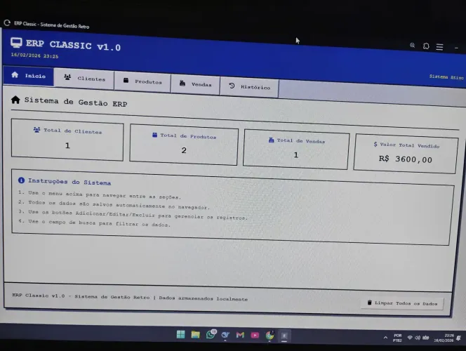 Um dos exemplares que fiz! 