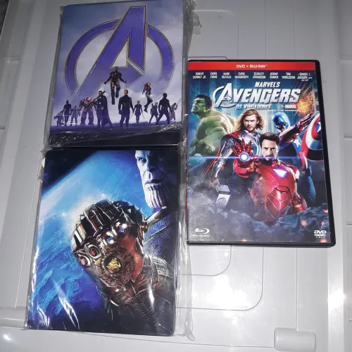 Bluray Steelbook Vingadores (Coleção)