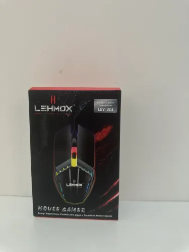 Mouse gamer rgb lehmox lacrado