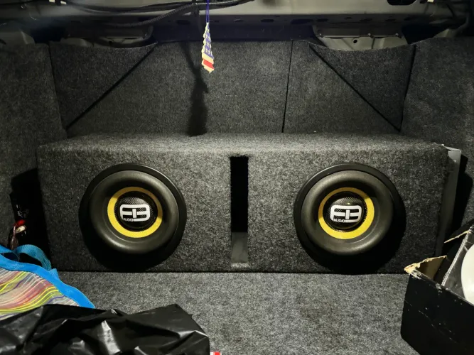 Caixa Subwoofer FB áudio + módulo Falcon