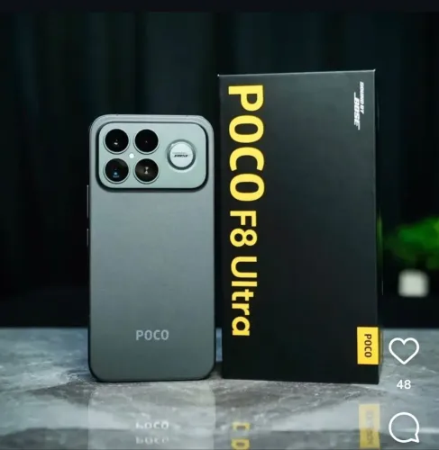 POCO Poco F8 Ultra 5G 512/16GB. Novo lacrado com garantia!