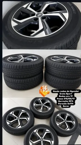 Rodas aro 17 Hyundai Creta Sport