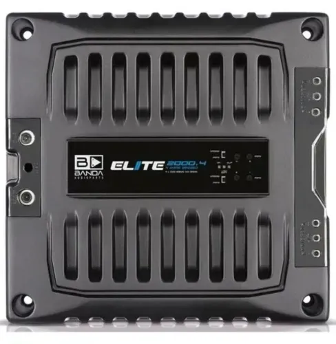 Módulo Elite Dynamic 2000.4/2000rms com APP Processador Bluetooth