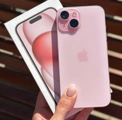 iPhone 15 Rosa 128 GB 6 meses de garantia