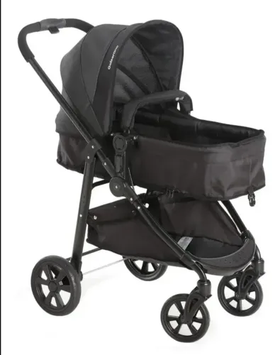 Carrinho Moises Olympus Preto Galzerano Novo sem Uso Oportunidade Unica Resistente top top