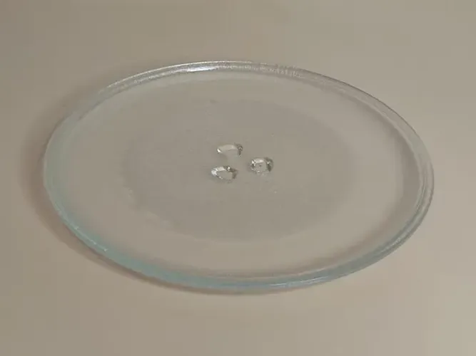 Prato para microonda com encaixe trevo de 25,5 cm