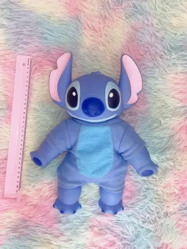 Boneco Stitch Bebê com Pijaminha Amor de Filhote