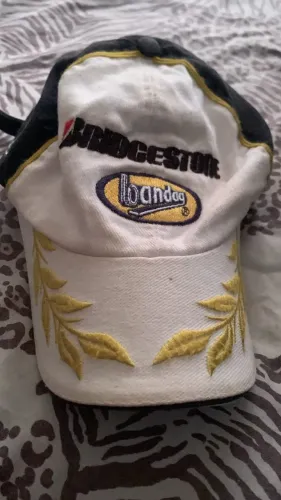 Boné Vintage Fórmula Truck - Bridgestone Bandag (Etapa Tarumã 2004) - Raridade Oficial