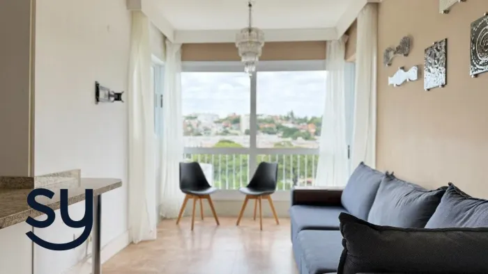 Apartamento mobiliado para locação na Azenha