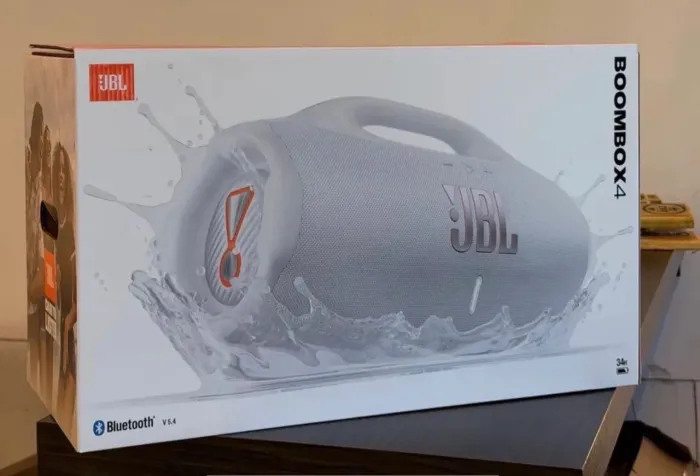 JBL BOOMBOX 4 LACRADA - NOTA E GARANTIA 1 ANO