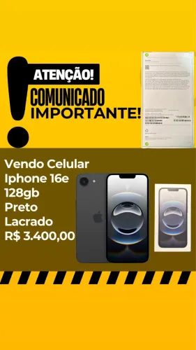 iPhone 16e lacrado