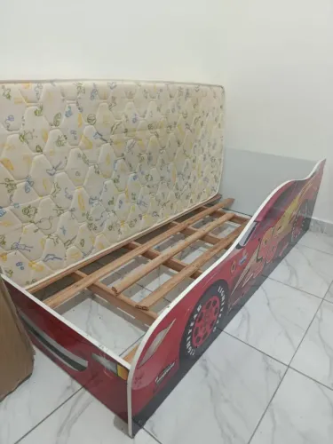 CAMA INFANTIL MINI TEMA CARROS