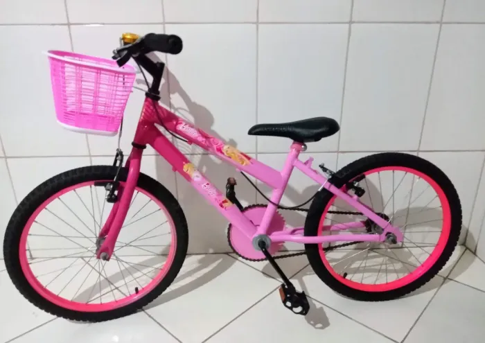Bike Barbie aro 20 Estado de nova! Aceito cartão!