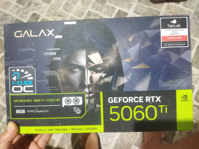 Rtx 5060 ti 8 GB troco na rtx 4070 ti volto a diferença