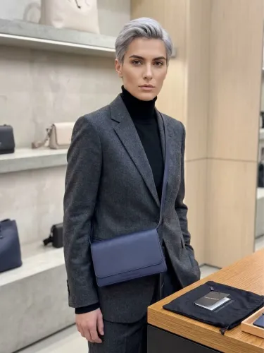 Bolsa autentica Armani unissex