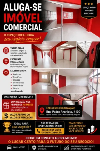 Alugo prédio comercial abaixo do valor de mercado !