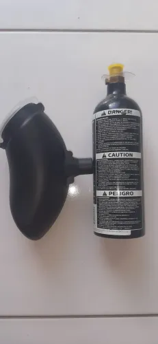 Kit Paintball: Cilindro de Alumínio Spyder CO2 20oz + Loader (Carregador de Bolinhas)