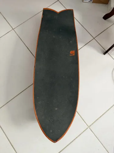 Longboard Sunatra Carving com Trucks Original S8 e Rodas Face 70mm