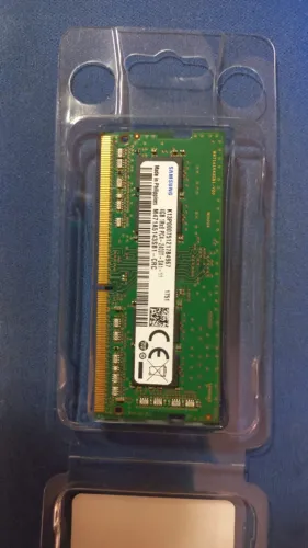 Memória RAM DDR4 4GB 2400MHz para Notebook - Original Samsung/Lenovo