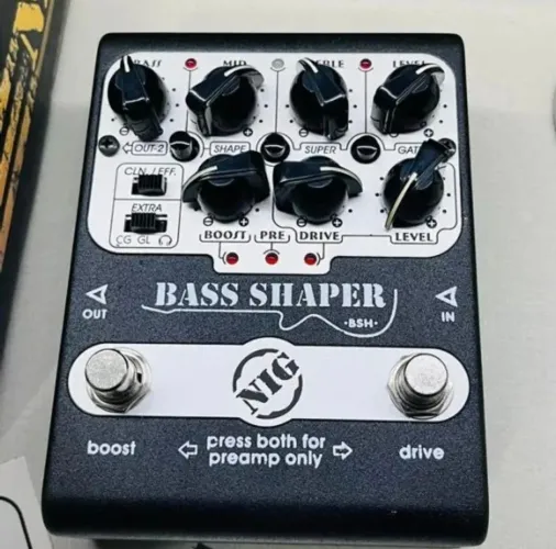 Vendo pedaleira para baixo BASS SHAPER (NIG)