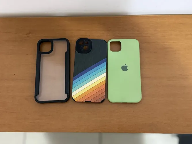Kit 3 capas iphone 14 plus
