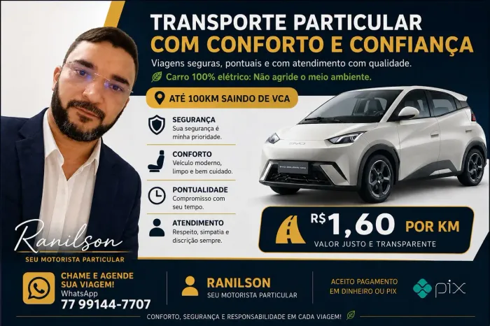 Motorista para Viagem