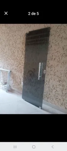 Vendo porta de vidro